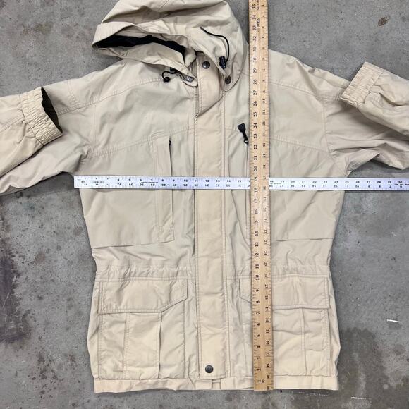 Vintage Orvis Fly Fishing Field Gore Tex Jacket Hooded Tan M Gorpcore Outdoors - Picture 16 of 16